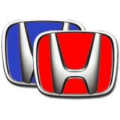 Αυτοκόλλητο Σημα H Honda Accura Red - Blue 42060 OEM