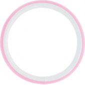 Κάλυμμα Τιμονιού Girly Ροζ/Λευκο (37-39Cm) 2505080 12237 OEM