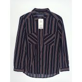Γυναικεία Μπλούζα Πουκάμισο KL-WCS-7677 GLO STORY Navy Blue
