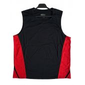 Αμάνικο Αθλητικό T-shirt 60349967-2XL GAMEGEAR black-red