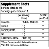 Biotech USA L-Carnitine 3000mg 20 x 25ml