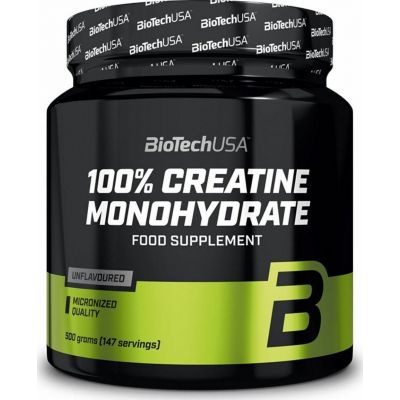 Biotech USA 100% Creatine Monohydrate Unflavoured 500gr