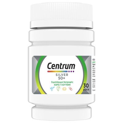 Centrum Silver 50+ Πολυβιταμίνη 30 ταμπλέτες