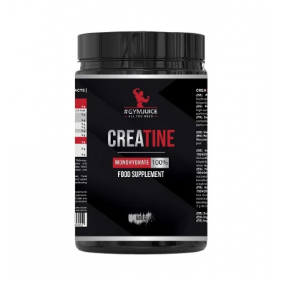 GYMJUICE Germany 100% Creatine Monohydrate Unflavoured 500gr