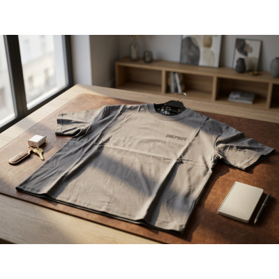 T-Shirt Oversized Dropsize Steel Gray