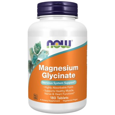 Now Foods Magnesium Glycinate With Bioperine 180 κάψουλες