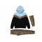 Γυναικεία Φόρμα για Τζόκινγκ KL-HLSET-88 HOLALA FASHION Light Blue